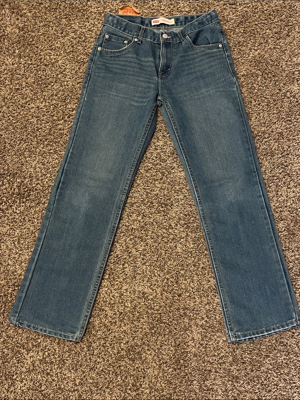 Boys 505  Jeans in Medium Blue